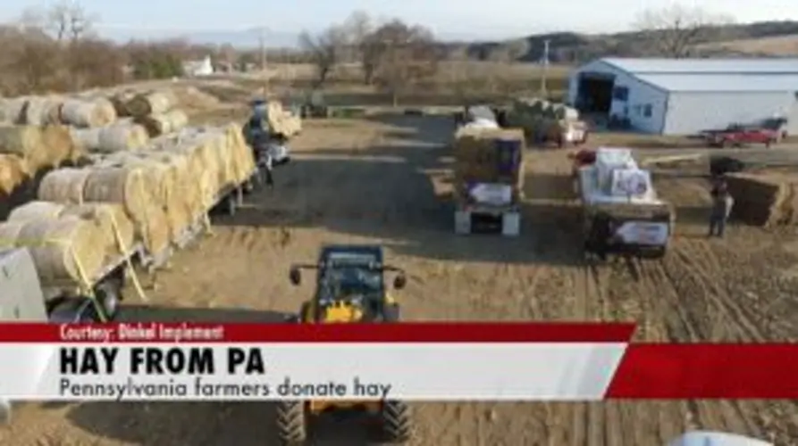 PA Farmers and Dinkel Implement Help Get Hay to Verdigre