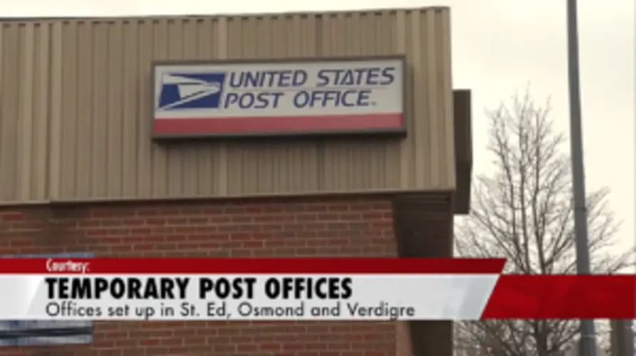 Mobile post offices deployed to flooded towns