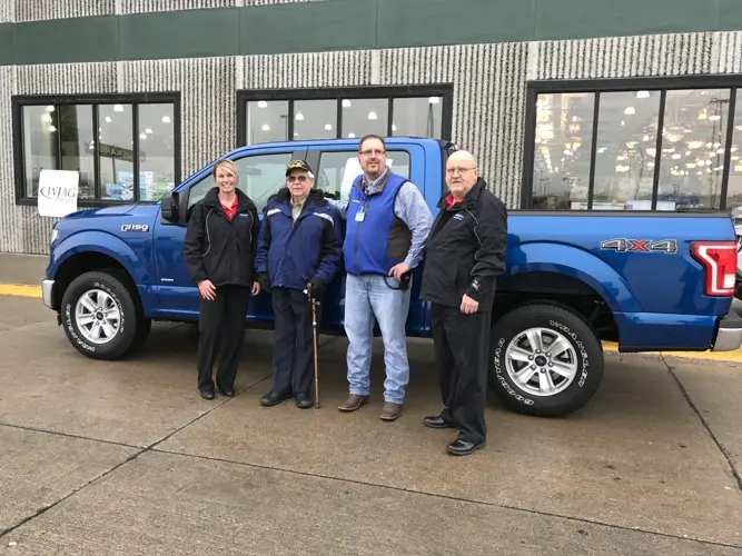 Norfolk Resident Wins Truck Giveaway