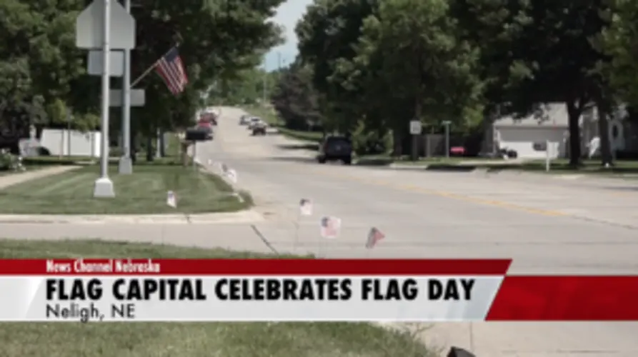 Flag capital celebrates Flag Day