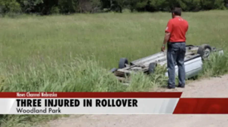 Three Injured In Stanton County Rollover