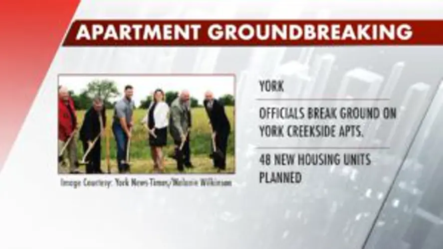 New housing project construction in York officially underway