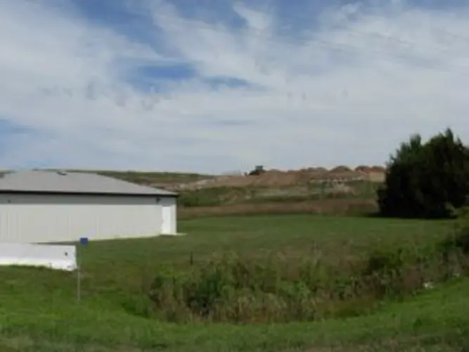 Firefighters Battle Flames at Landfill, South of Beatrice
