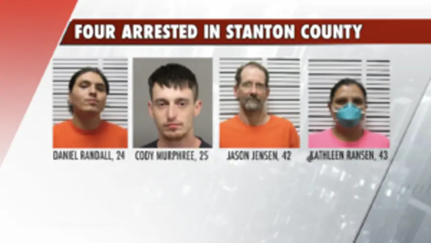 Four Arrested In Stanton County