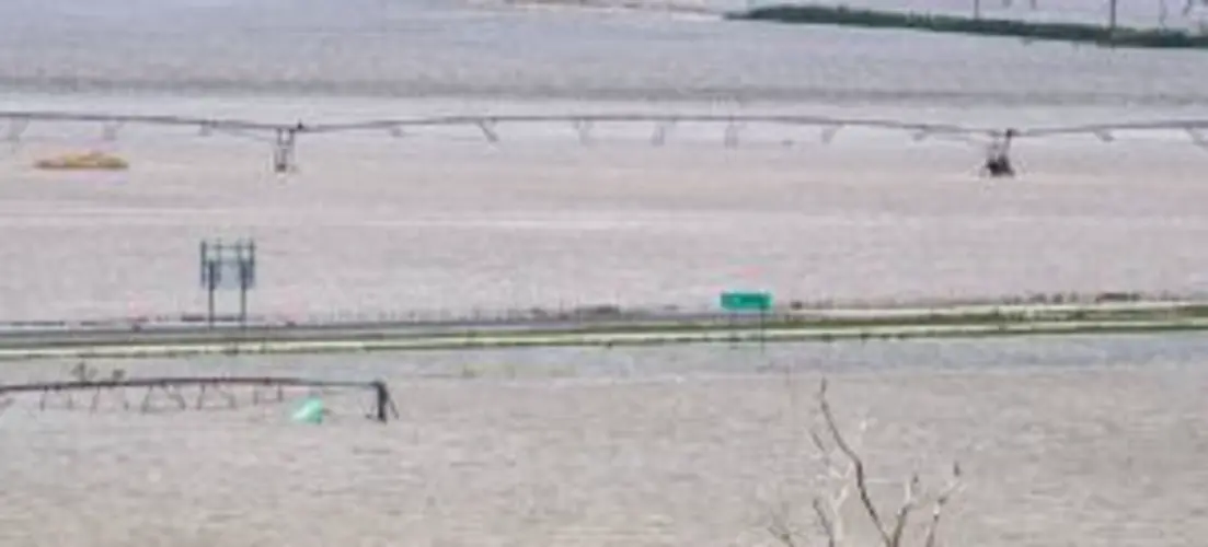 Scrapped Virginia bridge hauled across country to help Nebraska county with flood recovery