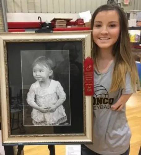 Mullen Art Student Wins 2nd Place in Congressional Art Competition