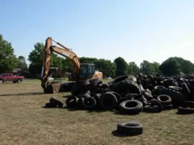 Gage County Authorizes Application for Tire Collection Grant