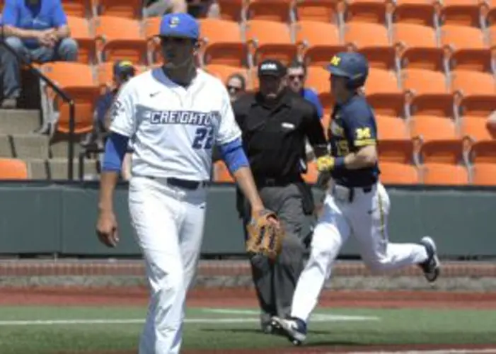 Pair of Michigan pitchers combine to shut down Jays in regional opener