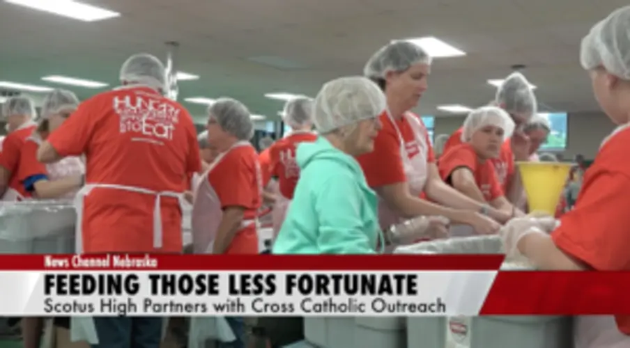 Cross Catholic partners with Scotus Catholic for charity