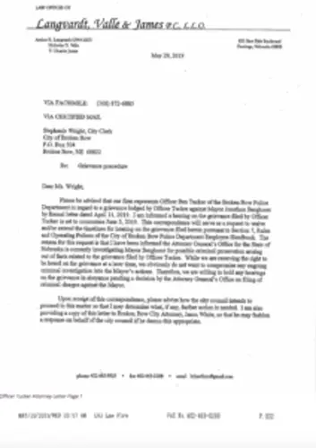 Grievance Hearing Postponed Due To Investigation Into Broken Bow Mayor