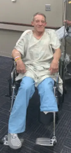 Nebraska farmer caught in auger amputates what's left of his leg with a pocket knife