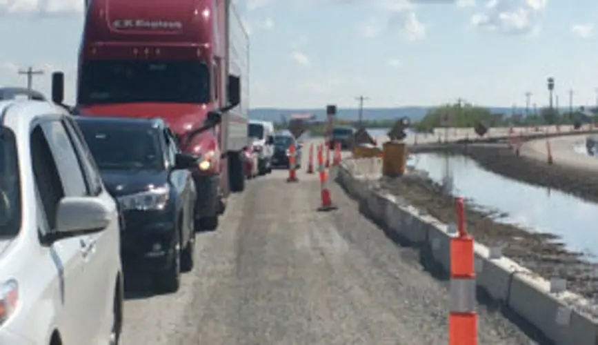 Highway 2 Bridge Opens At Nebraska City After 56 Days of Flooding