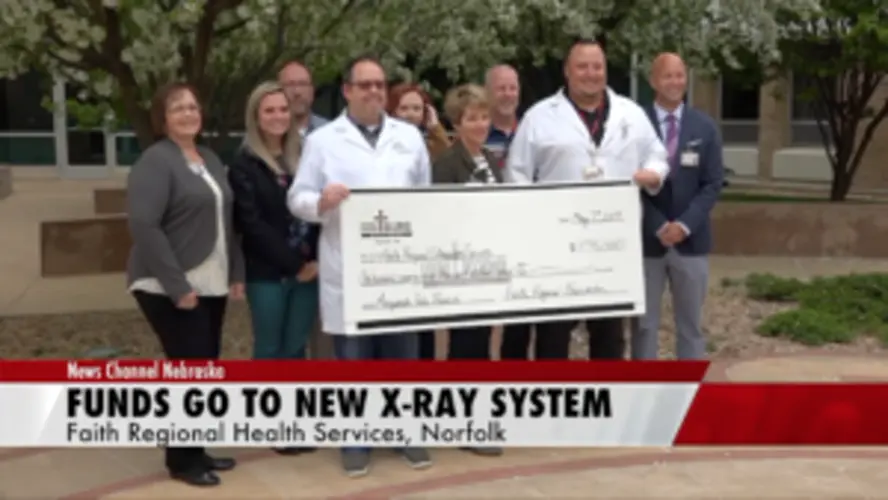 Gala funds go to new X-ray system for FRHS