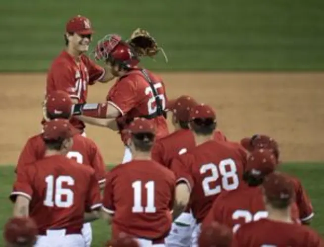 Three-run seventh inning helps Nebraska defeat Big Ten-leading Michigan in series opener