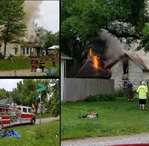 Controlled Burn Conducted In Palmyra