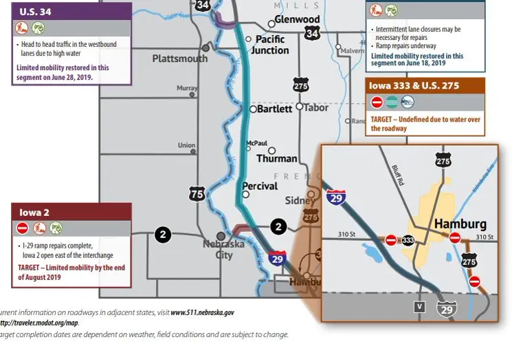 Highway 2 Ramps Repaired At Interstate 29