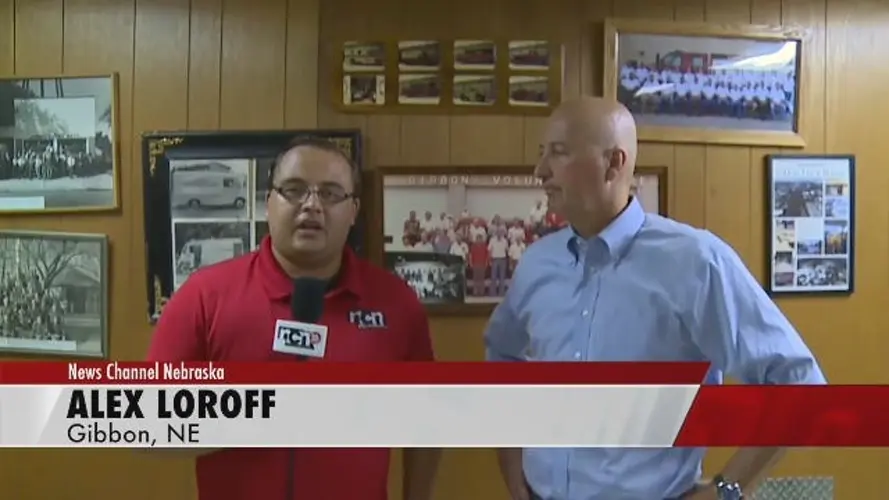 Gov. Ricketts Speaks On Gibbon Flooding