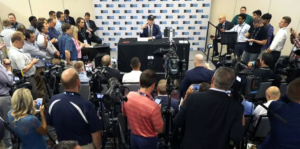 'Hamilton,' Harbaugh and hijinks: Here's what we saw and heard at Big Ten media days