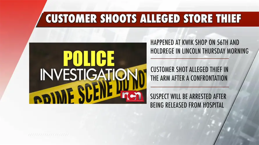 Customer shot person trying to steal from convenience store
