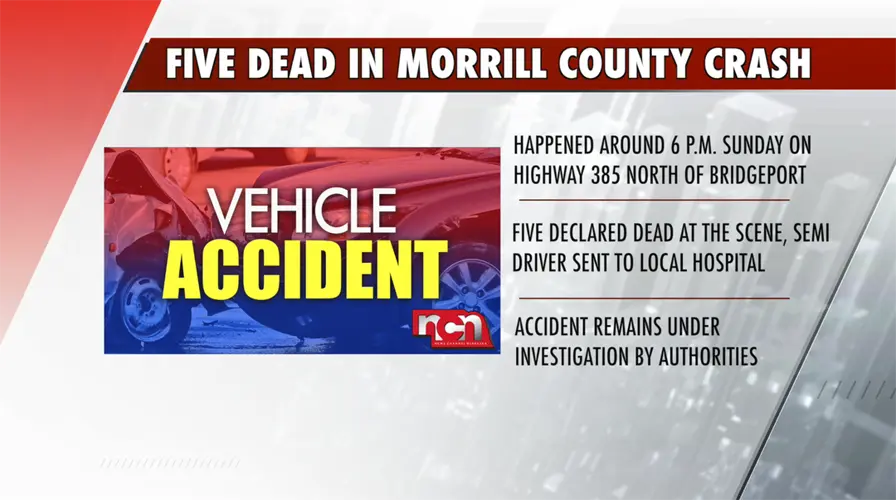 UPDATE: Morrill County crash claims five lives