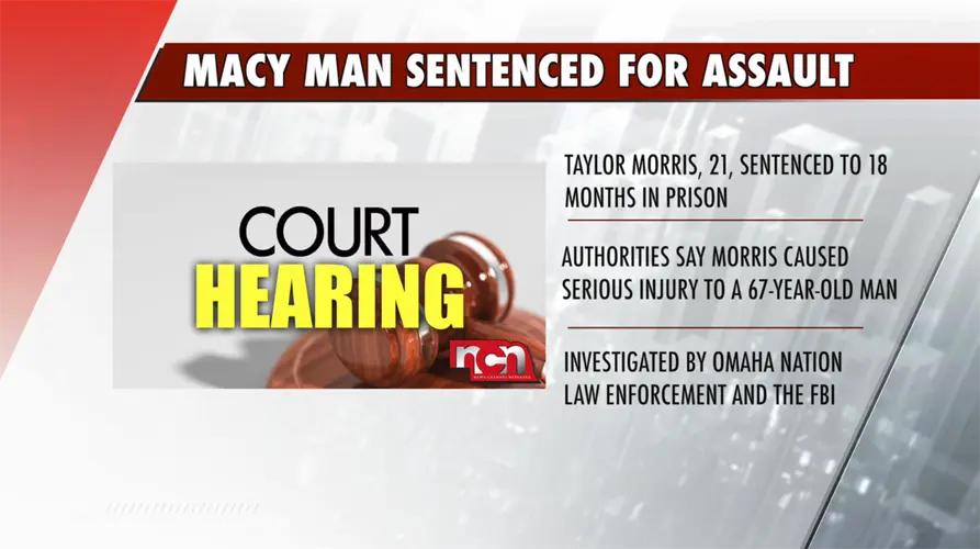 Macy man sentenced to 18 months for assault