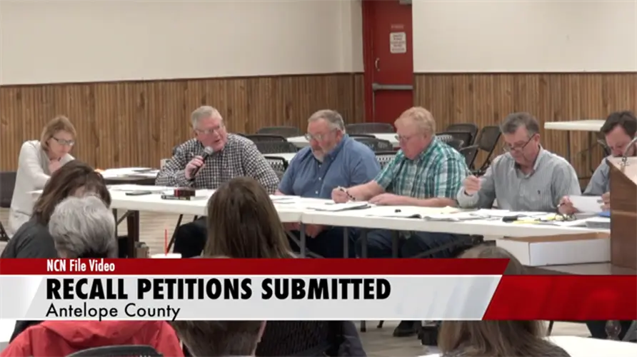 Recall petitions for two Antelope County Commissioners submitted