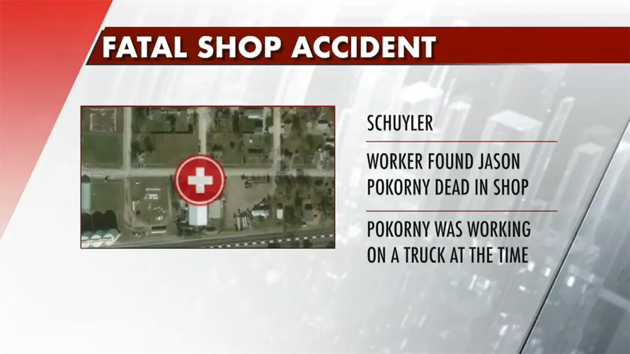 Authorities say man accidentally killed working on truck