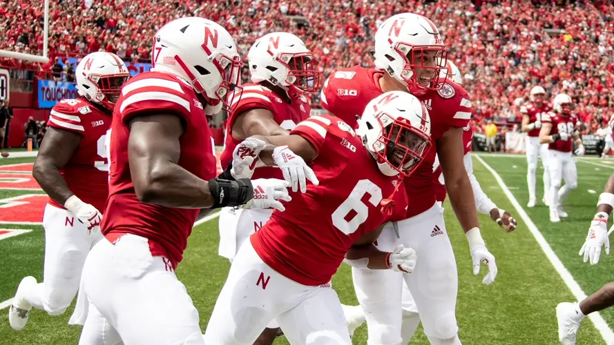 Blackshirts Rule Day in Big Red Win