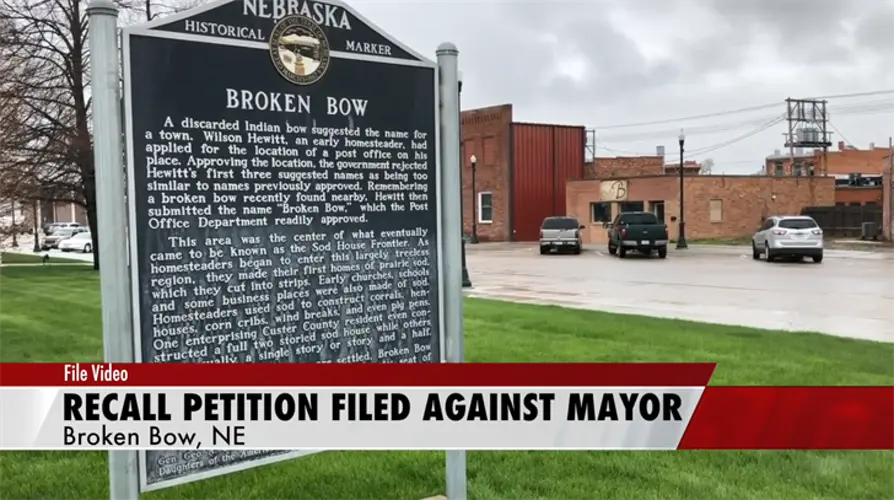 Recall Petition Process Has Begun Against Broken Bow Mayor