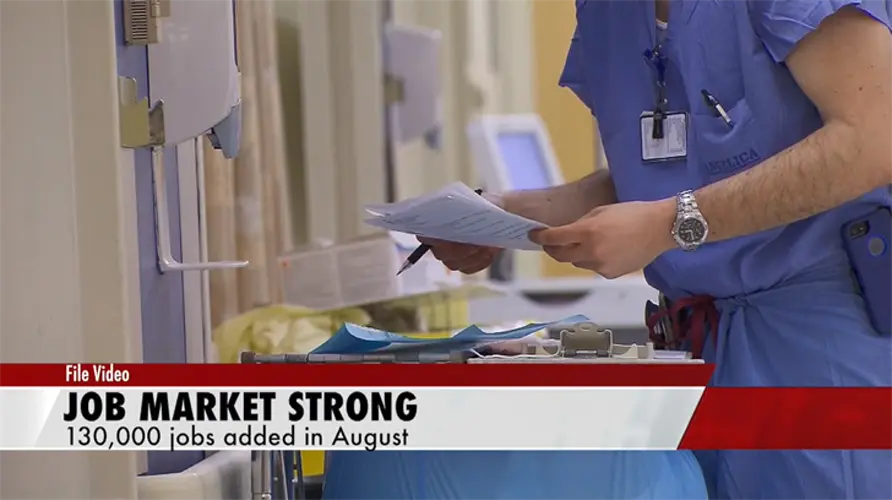 US Economy added 130,000 jobs in August