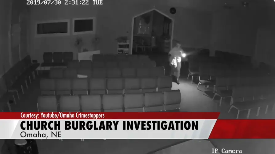 Police Search for Church Burglary Suspect