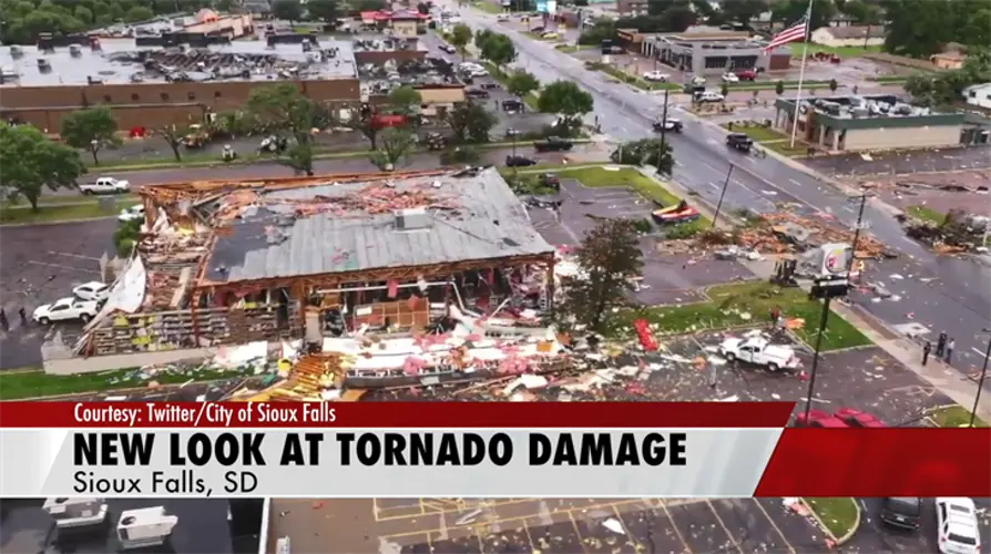 Storms cause widespread damage in Nebraska, South Dakota