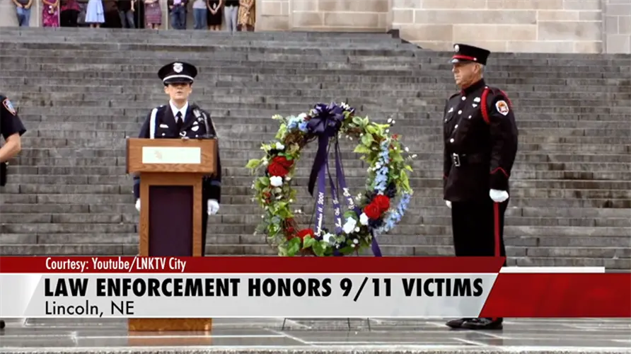 Lincoln First Responder Gather to Honor 9/11 Victims