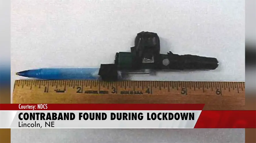 NDCS reveals contraband found in searches