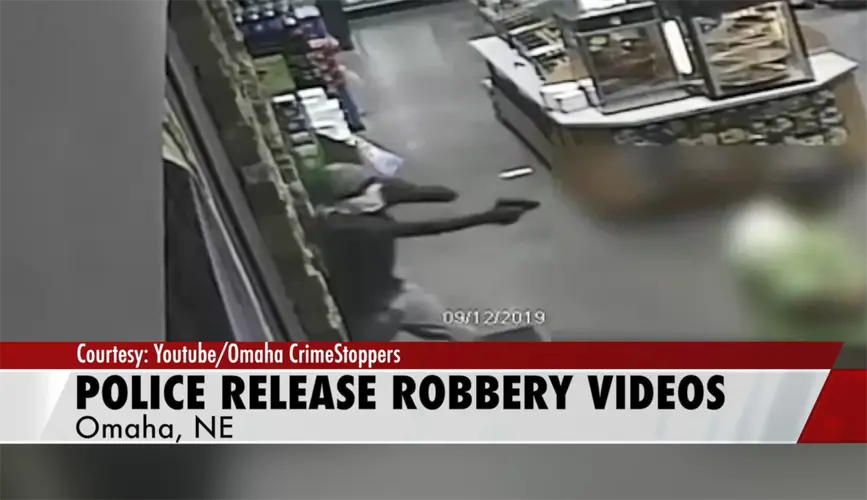 Police release video of gas station robber