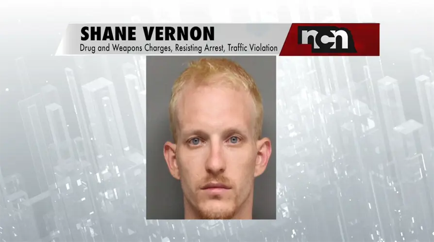 Traffic violation leads to arrest on multiple charges related to drugs, weapons