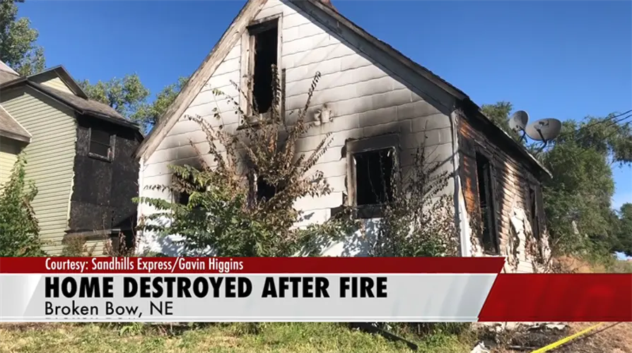 Saturday Morning Fire Destroys One Home, Damages Another