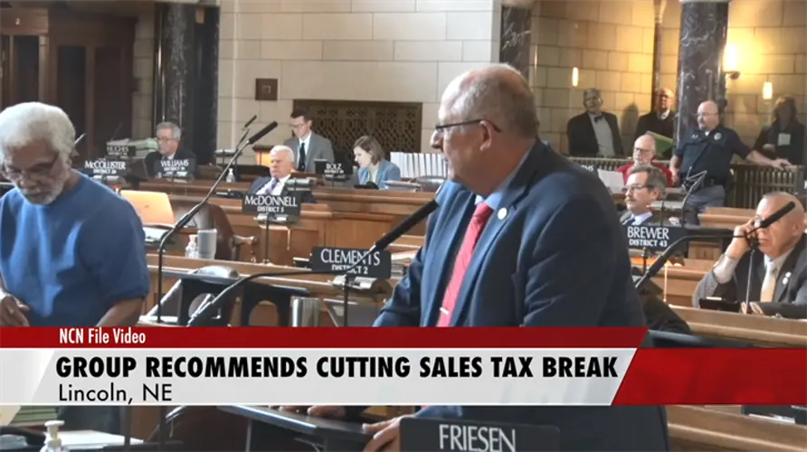 Nebraska group recommends eliminating some sales tax breaks