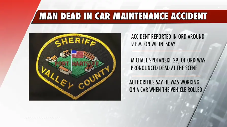 Ord Man Dead After Vehicle Rolls On Top Of Him
