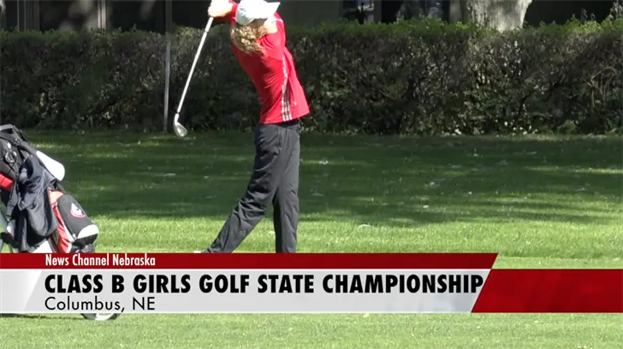 Danica Badura wins Class B Girl's Golf title, Scottsbluff wins team championship