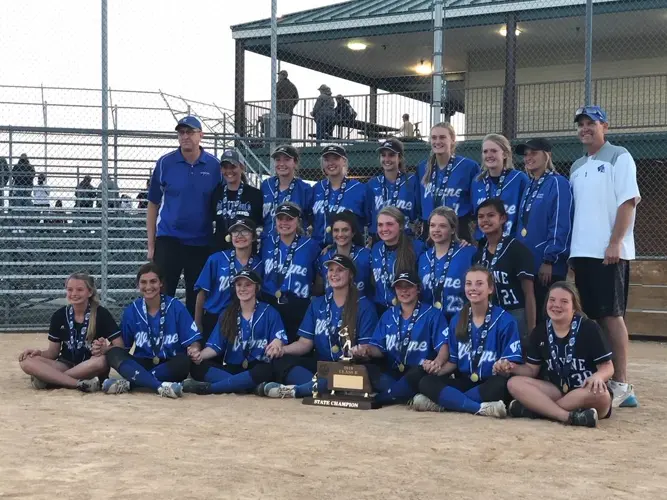 Bigger class, same result: Wayne claims state title in first season in Class B