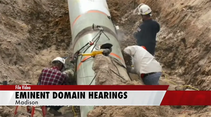 Dozens fight Keystone XL eminent domain