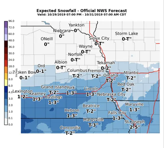 Southeast Nebraska to See More Snow