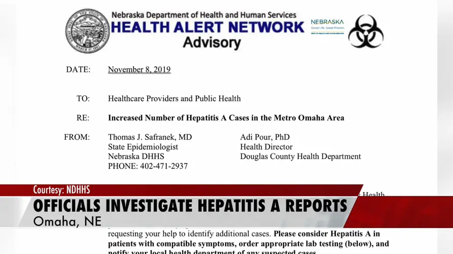 Hepatitis A reports investigated by state, local health agencies