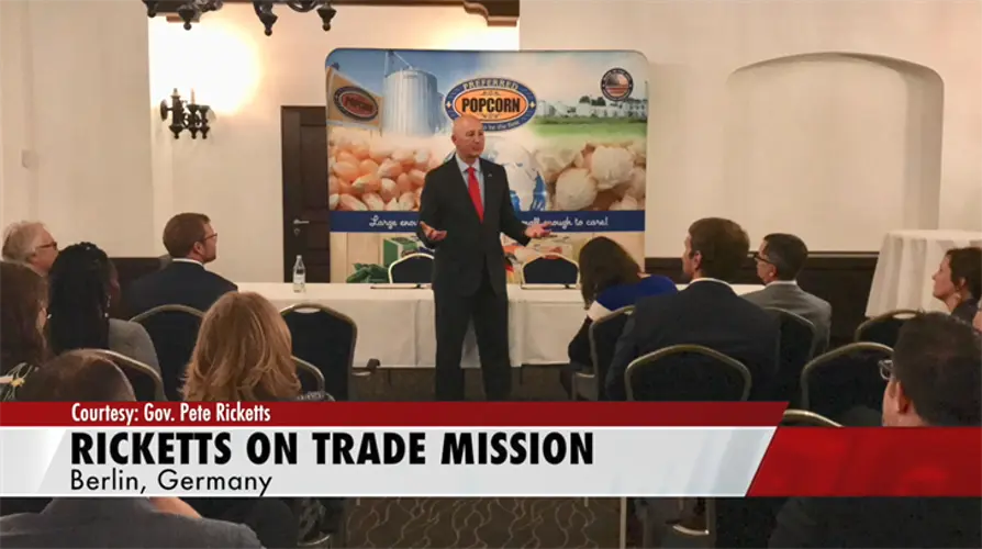 Gov. Ricketts Launches Trade Mission to Germany