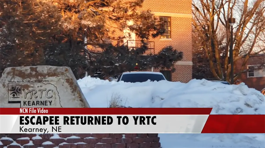 Escapee returned to Kearney YRTC