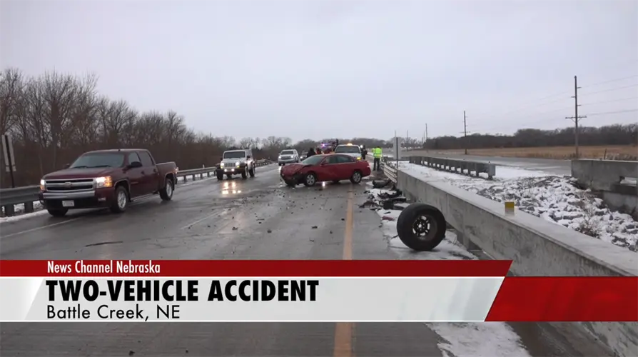 One Person Injured in Morning Accident on Hwy 275