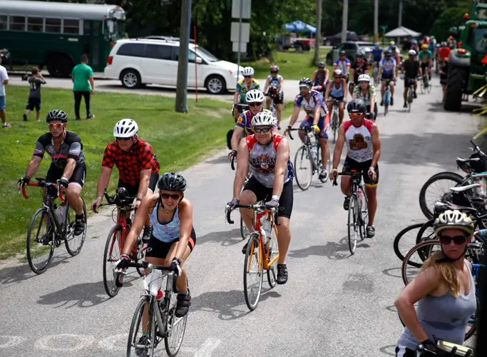 Statewide bicycle rides will be held on different weeks