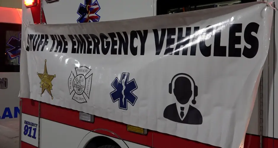 Jefferson County emergency responders kick off 'Stuff the Emergency Vehicle' toy drive
