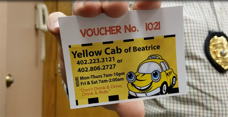 Beatrice Police Begin Ride Voucher Effort, to Ward Off Drunken Driving
